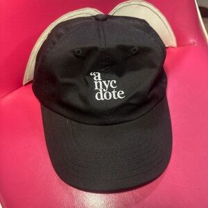 Black Anycdote Streetwear Baseball Cap